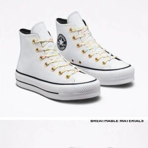 Converse CTAS Lift Hi “Platform Splatter” Size 7